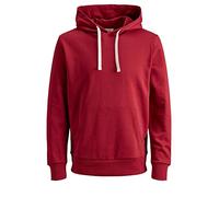 Jack & Jones Nos Hombre Jjeholmen Sweat Hood Noos Suéter suéter Not Applicable, Rio Red, XL