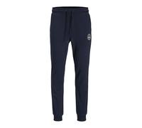 JACK & JONES Nos Hombre Jjigordon Jjshark Sweat Pants Viy Noos Pantalones de Deporte Not Applicable, Azul (Navy Blazer Navy Blazer), W (Tamaño del Fabricante: S)