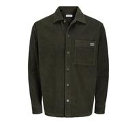 JACK & JONES Overshirt Jjcorduroy-Camiseta de Manga Corta L/S PLS, Rosin, 4XL Hombres