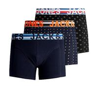 JACK & JONES - Pack de 3 calzoncillos para hombre, M