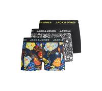 Jack & Jones Pack de 3 Pantalones Cortos para niño, Negro, 128