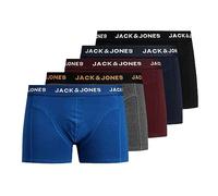 Jack & Jones Jacblack Friday Trunks 5 Pack Ltn Bóxer, Hombre, Multicolor, XL