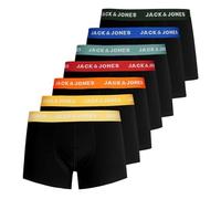 Jack & Jones Pack de 7 Pantalones Cortos Masculinos, Black Multi, M