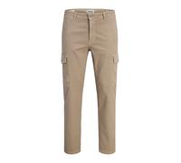 JACK & JONES Pantalón cargo 'JPSTACE ARTHUR' marrón claro 34x36 marrón claro