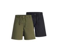 JACK & JONES Pantalón chino 'JPSTJaiden' verde / negro 31-32 verde / negro