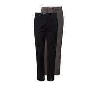 JACK & JONES Pantalón chino 'JPSTKANE DAVE' gris oscuro / negro 34x34 gris oscuro / negro