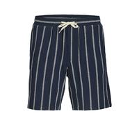 JACK & JONES Pantalón corto de punto con cordón. Color azul marino