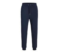 Jack & Jones Pantalón de chándal JPSTGORDON Jogger cintura elástica cordón ajuste relajado Azul XS