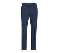 JACK & JONES JPRRIVIERA Pantalón de Lino Slim Fit SN, Azul Marino/Ajustado: Corte Ajustado, 48