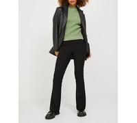 JJXX Jxmynte Slim Flared Hw Pant Noos, Pantalones chinos Mujer, Negro, M