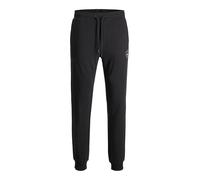 JACK & JONES Pantalón 'Gordon Shark' negro / blanco 35-36 negro / blanco