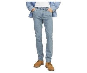 JACK & JONES Pantalón Vaquero básico Hombre en diseño Regular con Lavado a la Piedra y Cierre de Botones JJIMIKE, Color:Azul Oscuro, Talla de pantalón:30W / 34L, Largo de la Pierna: