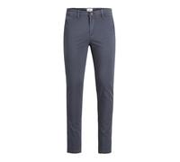 Jack & Jones Pantalones Chinos para Hombre, Corte Ajustado, Pantalones Chinos, Asfalto, 27W x 32L