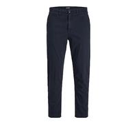JACK & JONES Pantalones Chinos para Hombre, Corte Ajustado, Pantalones Chinos, Azul Marino, 36W / 32L