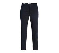 JACK & JONES Pantalones Chinos para Hombre, Corte Regular, Pantalones Chinos, Azul Marino, 28W / 30L
