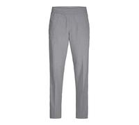 JACK & JONES Pantalones clásicos Masculinos relajados Pantalones clásicos, Gris, L