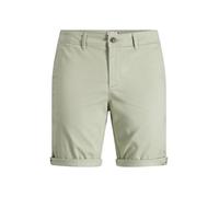 JACK & JONES Pantalones Cortos Chinos Ajustados para Hombre Cintura Media - Corte Regular, Color:Verde, Talla:XXL