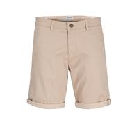 JACK & JONES Pantalones Cortos Chinos de Corte Regular para Hombre, Oxford Tan, S