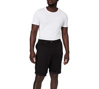 Jack & Jones Pantalones cortos chinos para hombre, talla grande, corte regular, pantalones cortos chinos, Negro , 52 Grande