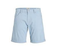 JACK & JONES Pantalones Cortos de Corte Regular, Azul Celestial., L