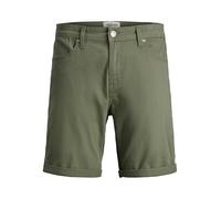 JACK & JONES Pantalones Cortos de Corte Regular, Deep Lichen Green, M