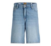 JACK & JONES Pantalones Cortos de Mezclilla de Corte Holgado para niño, Azul Denim., 176