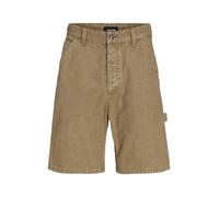 JACK & JONES Pantalones Cortos Holgados para Hombre, Corte Holgado, Pantalones Cortos, Tigers Eye., S