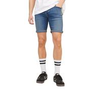 JACK & JONES Jjirick Jjfox Shorts 50sps CB 037 Sn Pantalones Cortos de Jean, Azul Oscuro, L para Hombre
