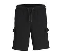 Jack & Jones Pantalones Cortos Jpstbradley Cargo GMS Jnr para niño, Negro, 164