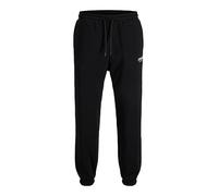 JACK & JONES Pantalones de chándal para Hombre de Corte Regular, Negro, S
