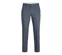 JACK & JONES Pantalones Jprriviera Linen Sn Traje, Navy Blazer/Fit: Slim Fit, 52 para Hombre