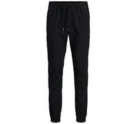 JACK & JONES Pantalones para Hombre Jjigordon Jjlane AKM Black Noos, Negro, S