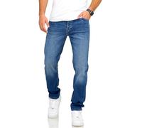 Jack & Jones - Pantalones vaqueros Infinity Mike ARIS Comfort Fit para hombre, Azul 2, 34W / 34L