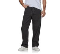 JACK & JONES Pantalones vaqueros para hombre, corte baggy, de algodón, JJIALEX JJCOOPER, ancho, denim, azul, negro, gris, 30 31 32 33 34 36 38, 33W / 30L