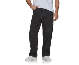 JACK & JONES Pantalones vaqueros para hombre, corte baggy, de algodón, JJIALEX JJCOOPER, ancho, denim, azul, negro, gris, 30 31 32 33 34 36 38, 33W / 30L