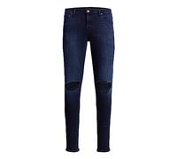 JACK & JONES Pantalones vaqueros Pete Original 329 Skinny Fit para hombre, Vaquero azul., 32W / 32L