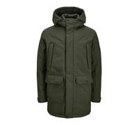 JACK & JONES Parca de invierno 'Finn' verde oscuro M verde oscuro