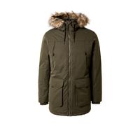 JACK & JONES Parca de invierno 'JJEConstruct' marrón claro / oliva, Talla XS