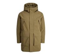 JACK & JONES Parka para hombre, Beech, XXL