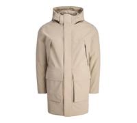 JACK & JONES Parka para hombre Jprccmoon Sn, Weathered Teak, L, Teca Weathered, L