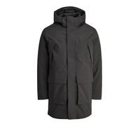 JACK & JONES Parka con capucha desmontable. Color Negro