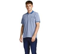 Jack & Jones Pique Polo Shirt Camiseta, Bright Cobalt, XL para Hombre