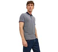 Jack & Jones Pique Polo Shirt Camiseta, Mood Indigo, M para Hombre