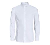 Jack & Jones Plus Camisa de negocios 'JJPRParma' blanco Hombre Jack & Jones Plus 47-48 blanco