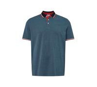 Jack & Jones Plus Camiseta 'JJEPAULOS' azul moteado / rojo 5XL azul moteado / rojo