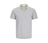 Jack & Jones Plus Camiseta 'JJEPAULOS' gris claro / lima 5XL gris claro / lima
