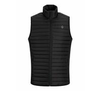 JACK & JONES PLUS Jjemulti Collar PS Chaleco Acolchado, Negro, XXXXXL para Hombre