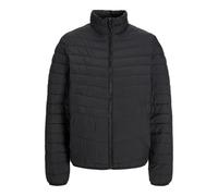JACK&JONES PLUS Chaqueta acolchada para hombre Jjestate Packable Puffer Collar Pls, Negro, XXXXXL