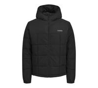 JACK&JONES PLUS Jjben Square Hood Jacket Pls Chaqueta, Negro, XXXXXL para Hombre