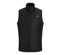 JACK & JONES PLUS Jjemulti Collar PS Chaleco Acolchado, Negro, XXXXXXL para Hombre